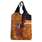 Greater Giants ANZAC Personalised Grocery Bag Lest We Forget Poppy Camo
