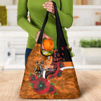 Greater Giants ANZAC Personalised Grocery Bag Lest We Forget Poppy Camo