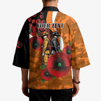 Greater Giants ANZAC Personalised Kimono Lest We Forget Poppy Camo