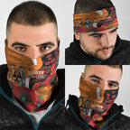 Greater Giants ANZAC Personalised Neck Gaiter Lest We Forget Poppy Camo