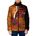 Greater Giants ANZAC Personalised Padded Jacket Lest We Forget Poppy Camo