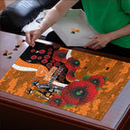 Greater Giants ANZAC Personalised Puzzle Lest We Forget Poppy Camo