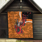 Greater Giants ANZAC Personalised Quilt Lest We Forget Poppy Camo