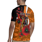 Greater Giants ANZAC Personalised Rugby Jersey Lest We Forget Poppy Camo