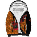 Greater Giants ANZAC Personalised Sherpa Hoodie Lest We Forget Poppy Camo