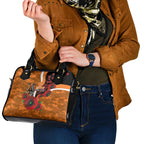 Greater Giants ANZAC Personalised Shoulder Handbag Lest We Forget Poppy Camo