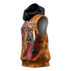 Greater Giants ANZAC Personalised Sleeveless Hoodie Lest We Forget Poppy Camo