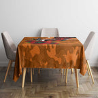 Greater Giants ANZAC Personalised Tablecloth Lest We Forget Poppy Camo