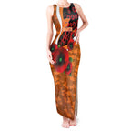 Greater Giants ANZAC Personalised Tank Maxi Dress Lest We Forget Poppy Camo