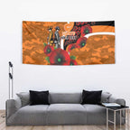 Greater Giants ANZAC Personalised Tapestry Lest We Forget Poppy Camo