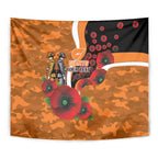 Greater Giants ANZAC Personalised Tapestry Lest We Forget Poppy Camo