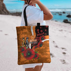 Greater Giants ANZAC Personalised Tote Bag Lest We Forget Poppy Camo