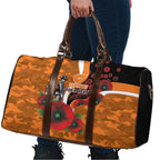 Greater Giants ANZAC Personalised Travel Bag Lest We Forget Poppy Camo