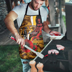 Hawthorn Hawks ANZAC Personalised Apron Lest We Forget Poppy Camo
