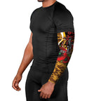 Hawthorn Hawks ANZAC Personalised Arm Sleeves Lest We Forget Poppy Camo