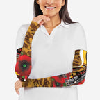 Hawthorn Hawks ANZAC Personalised Arm Sleeves Lest We Forget Poppy Camo