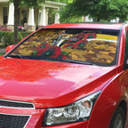 Hawthorn Hawks ANZAC Personalised Auto Sun Shade Lest We Forget Poppy Camo