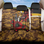 Hawthorn Hawks ANZAC Personalised Back Car Seat Cover Lest We Forget Poppy Camo