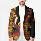 Hawthorn Hawks ANZAC Personalised Blazer Lest We Forget Poppy Camo