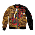 Hawthorn Hawks ANZAC Personalised Bomber Jacket Lest We Forget Poppy Camo