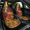Hawthorn Hawks ANZAC Personalised Car Seat Cover Lest We Forget Poppy Camo