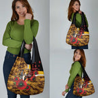 Hawthorn Hawks ANZAC Personalised Grocery Bag Lest We Forget Poppy Camo