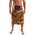 Hawthorn Hawks ANZAC Personalised Lavalava Lest We Forget Poppy Camo