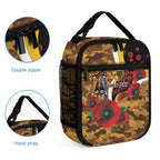 Hawthorn Hawks ANZAC Personalised Lunch Bag Lest We Forget Poppy Camo