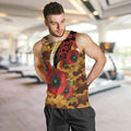Hawthorn Hawks ANZAC Personalised Men Tank Top Lest We Forget Poppy Camo