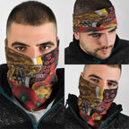Hawthorn Hawks ANZAC Personalised Neck Gaiter Lest We Forget Poppy Camo