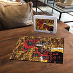 Hawthorn Hawks ANZAC Personalised Puzzle Lest We Forget Poppy Camo
