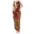 Hawthorn Hawks ANZAC Personalised Tank Maxi Dress Lest We Forget Poppy Camo