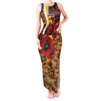 Hawthorn Hawks ANZAC Personalised Tank Maxi Dress Lest We Forget Poppy Camo