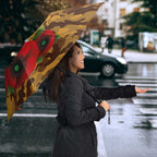 Hawthorn Hawks ANZAC Personalised Umbrella Lest We Forget Poppy Camo