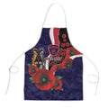 Melbourne Demons ANZAC Personalised Apron Lest We Forget Poppy Camo