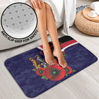 Melbourne Demons ANZAC Personalised Bathroom Set Lest We Forget Poppy Camo