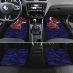 Melbourne Demons ANZAC Personalised Car Mats Lest We Forget Poppy Camo