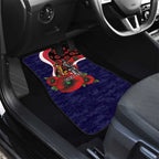 Melbourne Demons ANZAC Personalised Car Mats Lest We Forget Poppy Camo