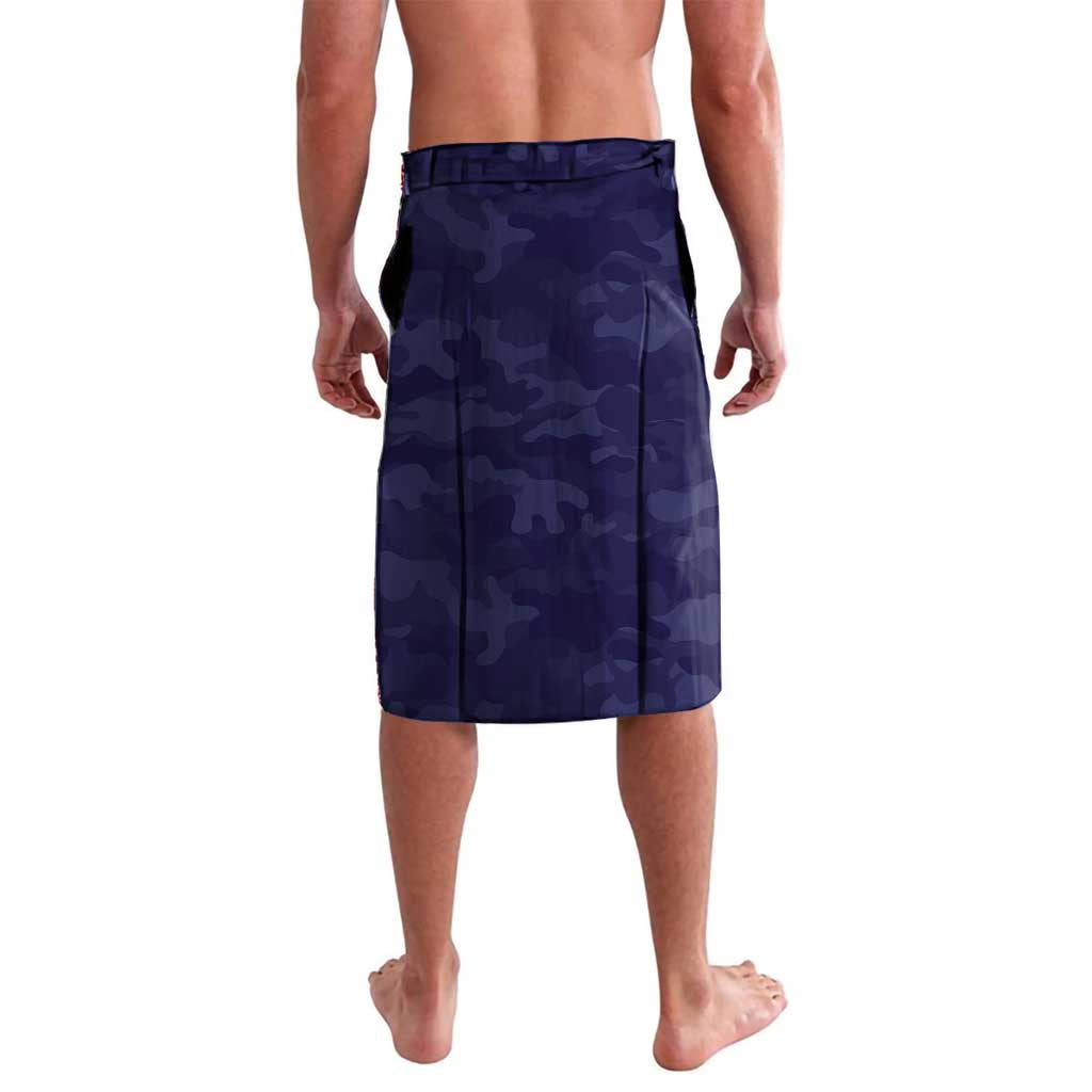 Melbourne Demons ANZAC Personalised Lavalava Lest We Forget Poppy Camo
