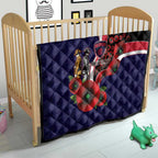 Melbourne Demons ANZAC Personalised Quilt Lest We Forget Poppy Camo