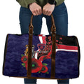 Melbourne Demons ANZAC Personalised Travel Bag Lest We Forget Poppy Camo