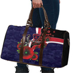 Melbourne Demons ANZAC Personalised Travel Bag Lest We Forget Poppy Camo