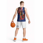 North Kangaroos ANZAC Personalised Basketball Jersey Lest We Forget Poppy Camo