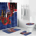 North Kangaroos ANZAC Personalised Bathroom Set Lest We Forget Poppy Camo