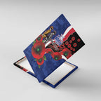North Kangaroos ANZAC Personalised Canvas Wall Art Lest We Forget Poppy Camo