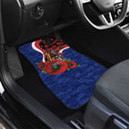 North Kangaroos ANZAC Personalised Car Mats Lest We Forget Poppy Camo