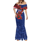 North Kangaroos ANZAC Personalised Mermaid Dress Lest We Forget Poppy Camo