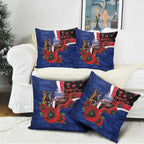 North Kangaroos ANZAC Personalised Pillow Cover Lest We Forget Poppy Camo