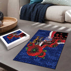 North Kangaroos ANZAC Personalised Puzzle Lest We Forget Poppy Camo
