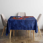 North Kangaroos ANZAC Personalised Tablecloth Lest We Forget Poppy Camo